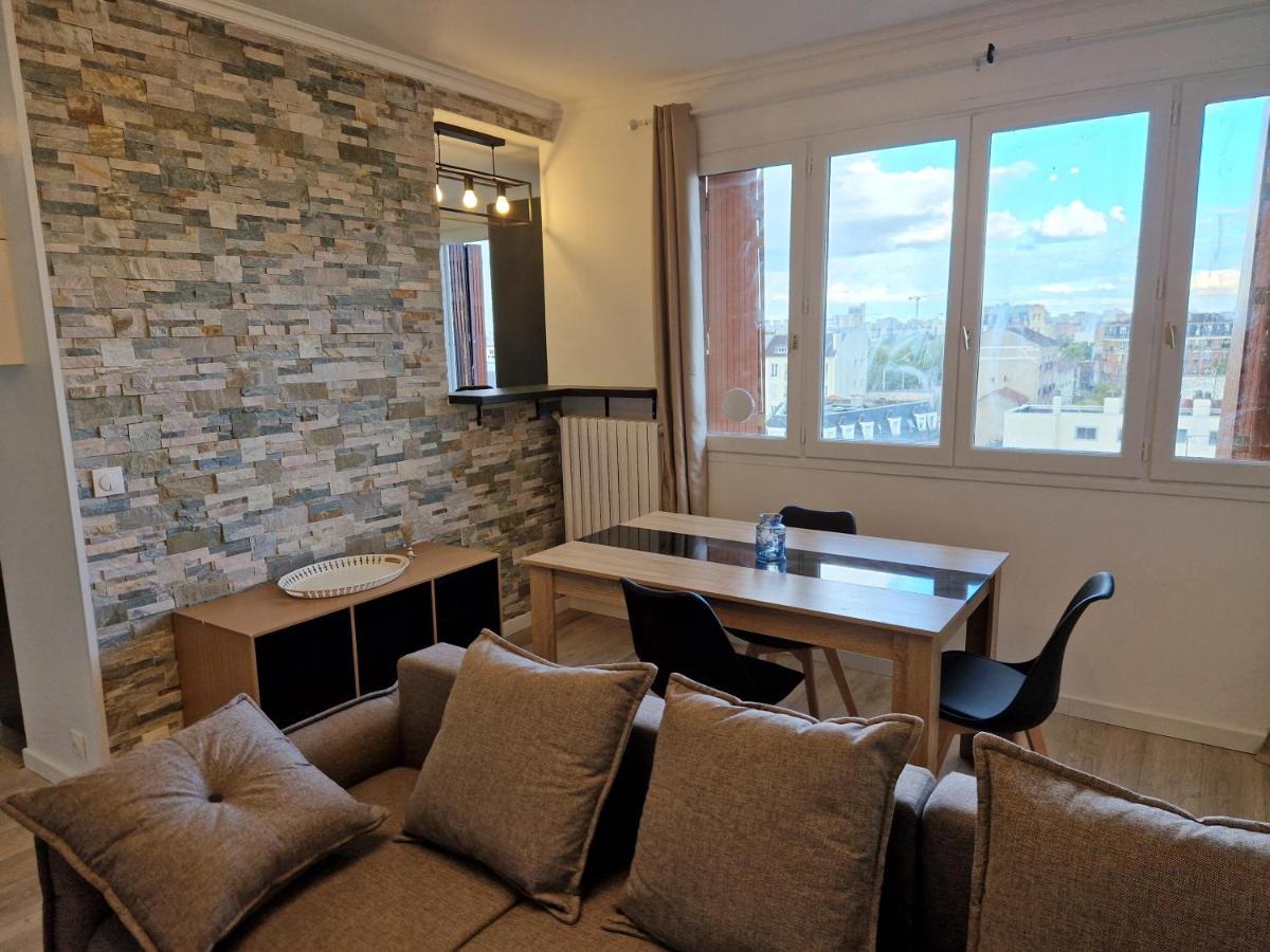 Appartement Spacieux Renove - 11 Min De Paris Bois-Colombes Exterior foto